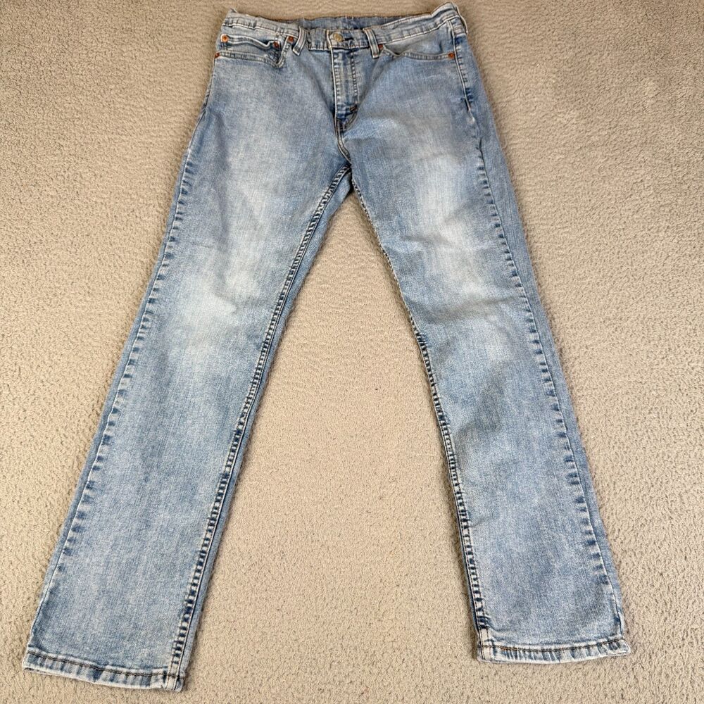 LEVI'S 511  Mens Jeans 34x32 Stretch Denim Slim Fit Workwear Streetwear